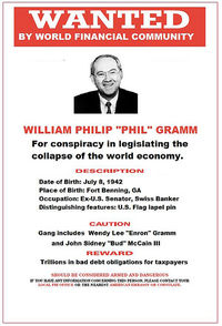 Phil gramm wanted poster