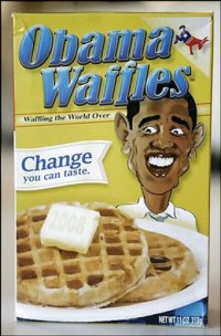 Obama waffles
