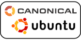 Canonical-logo with ubuntu