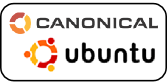 Canonical-logo with ubuntu