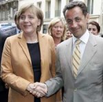 Sarkozy and merkel
