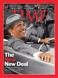 Obama as fdr time cover