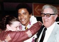 Obama with grandparents