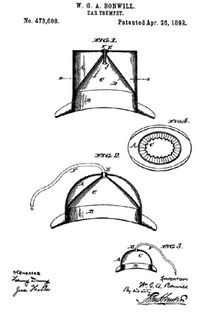 19th century hatpatent