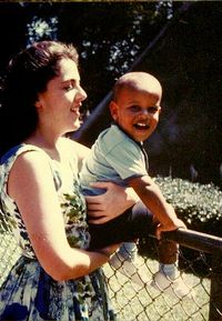 Barack obama and mother