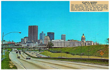 Atlanta skyline 1966
