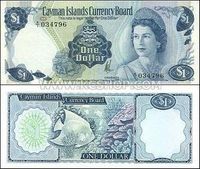 Cayman island banknotes