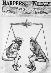 Harpers 1876 racist cover