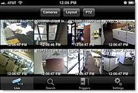 Alarm camera images