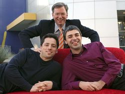 Larry page sergey brin eric schmidt