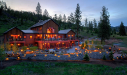 Luxury log cabin