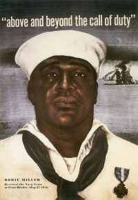 Wwii poster with Pearl Harbor victim