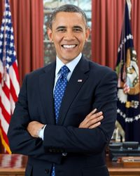 Obama second term portrait