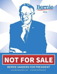 Bernie sanders not for sale
