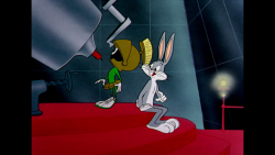 Bugs bunny and martin the martian