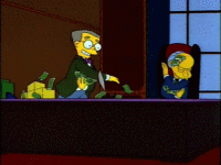 Simpsons raining money giphy