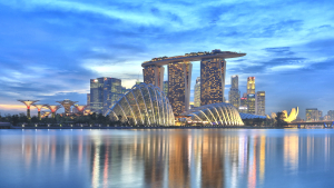 Singapore Skyline at Sunset HR - Copy