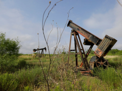 Abandoned oil wells