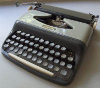 Czech portable typewriter