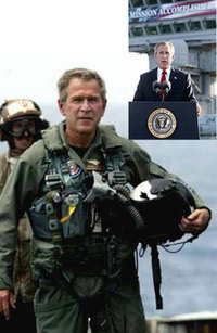 Photosgeorgebushmissionaccomplished