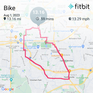 Ebike route