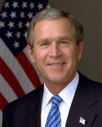 George w bush official portrati