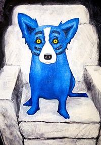Blue Dog by David Paul Ohmer