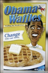 Obama waffles Obama waffles