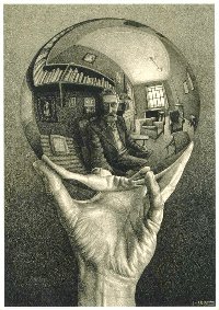Escher-crystal-ball