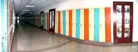 Grady high school hallway