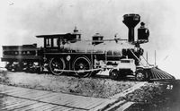 Railroad train 1900s