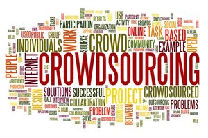 Crowdsourcing word cloud