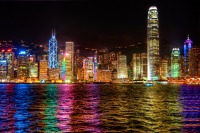 Hong kong skyline