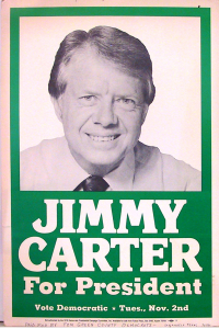 Jimmy carter 1977 campaign sign