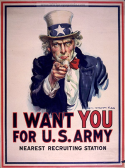 Wwi recruiting poster