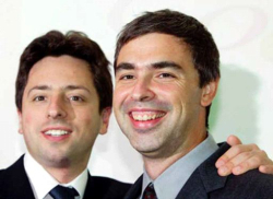 Larry page and sergey brin